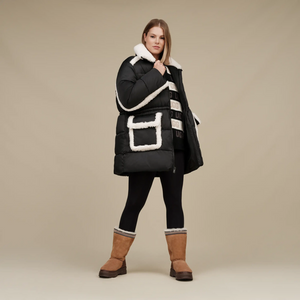 UGG Amal Plushseam Puffer Coat